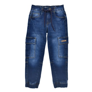 Cargojeans blue denim